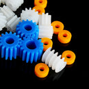 26pcs Plastic Spindle Worm Motor Gear Set And Sleeves 2mm 2.3mm 3mm 3.17mm 4mm