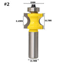 Drillpro RB24 22.2/25.4/35mm 1/2 Inch Shank Carbide Router Bit Wood Working Cutter Engraving Tool
