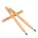 ZOREYA Retractable Lip Brushes Professional Makeup Brushes Portable Make Up Brushes for Lip Gross and Lip Stick Products