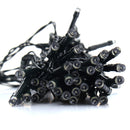 Solar Powered 19M 72LEDs Patio Umbrella Cool White Fairy String Light For Christmas Party