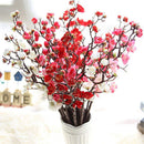 1pcs Artificial Plum Blossom60 cm long Lifelike Plum Blossom Flower Bouquet H5E4
