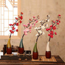 1pcs Artificial Plum Blossom60 cm long Lifelike Plum Blossom Flower Bouquet H5E4