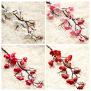 1pcs Artificial Plum Blossom60 cm long Lifelike Plum Blossom Flower Bouquet H5E4