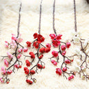 1pcs Artificial Plum Blossom60 cm long Lifelike Plum Blossom Flower Bouquet H5E4