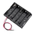 5 Slots AA Battery Box Battery Holder Board for 5 x AA Batteries DIY kit Case