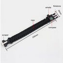 Multifunctional Outdoor field Travel Emergency survival equipment compass W H7D2