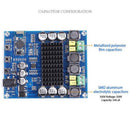 XH-M548 Bluetooth dual channel 120W + 120W TPA3116D2 Bluetooth digital audi K8U2