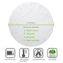 100pcs Non-stick Silicone Oil paper Baking Sheets, 9inch Pre-Cut Wax Paper  Z5Q4