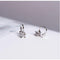 Trendy Geometric Zircon No Piercing Clip Earrings Elegant Earring Gift for Women