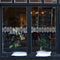 Miico XL5011 Window Lace Sticker Mirror Sticker Modern Glass Sticker Store Decoration Sticker Wall Sticker
