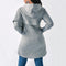 Women Autumn Long Sleeve Asymmetric Hoodie Sweatshirt Ladies Casual Comfort D5W7