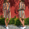 Autumn Women Striped Shirt Dress Ladies Casual Long Sleeve Loose Beach Dres N3N8