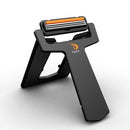Carzor 3 In 1 Card Designed Wallet Mini Razor Bead Portable Beard Shaving Mirror Stand Kit