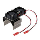 540/550 Double Heat Sink Engine Cooling Fan For 1/10 Remote control car - T