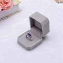 Gotd Fashion Velvet Engagement Wedding Earring Ring Pendant Jewelry Display W3C4