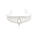 Fashion Royal Bridal Princess Tiara Crown Hair Comb Hair Jewelry For Women