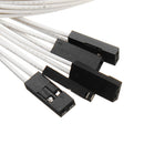 FLSUN 5PCS 100K 1% NTC Single Ended Glass Sealed Thermistor Temperature Sensor For 3D Printer