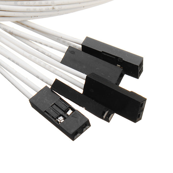 FLSUN 5PCS 100K 1% NTC Single Ended Glass Sealed Thermistor Temperature Sensor For 3D Printer