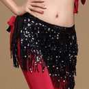 Women's Belly Dance Hip Scarf Performance Outfits Skirt Festival Clothing(B N1F2