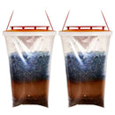 2PCS FLY BAG TRAP RED TOP CATCHER KILLS 20,000 FLIES INSECTS PEST CONTROL K J2Q5