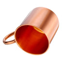 Pure Copper Mug Cup for Moscow Mule Coffee Drinking Cocktail Camping 415ML