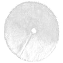 Christmas tree skirt, 1pc creative white carpet Christmas tree skirt base f