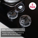 6 Pack Mini Covers, Suit For Small Gas Knob,Safety Children Kitchen Stove K