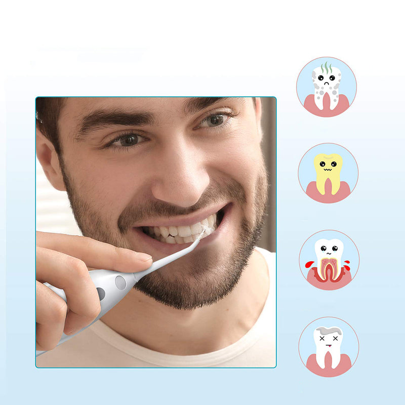 [Global Enhance Version] Xiaowei W3 Portable Smart 3 Modes Electric Oral Irrigator Wireless Waterproof USB Charging Water Flosser with OLED Display