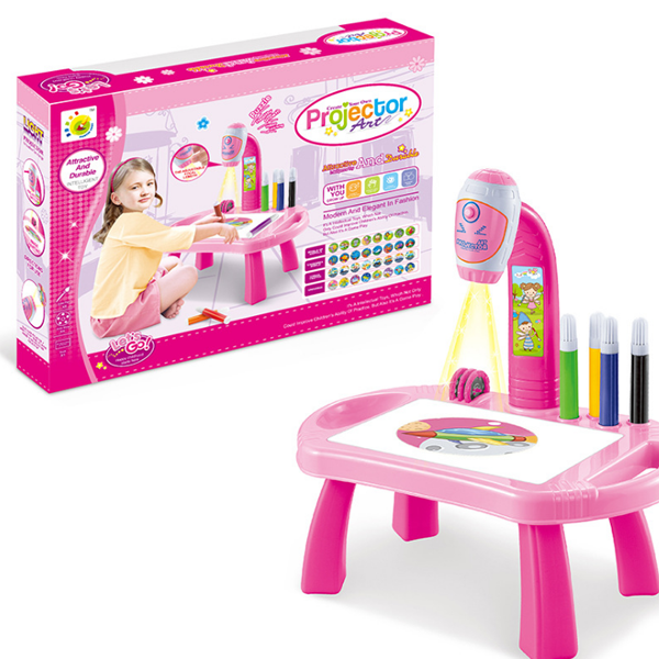 Intelligent Children's Projector Early Education Toys Learning Drawing Board Game Enlightenment Painting Set
