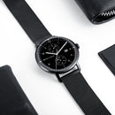 MINI FOCUS MF0052G Stainless Steel Men Watch Business Style Working Dials Quartz Watch