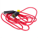 Waterproof 2x12V 10A Double Cigarette Lighter Socket Power Charger Plug Cig