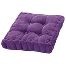 Comfortable Cushion Square Home Office Sofa Pad Canape 40 x 40 x 10cm - Pur G9T7