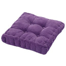 Comfortable Cushion Square Home Office Sofa Pad Canape 40 x 40 x 10cm - Pur G9T7