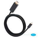 USB Type C(Thunderbolt 3) to MI 4K U 1.8M Cable, USB 3.1 (USB-C) to MIV8X5