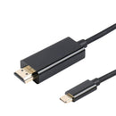 USB Type C(Thunderbolt 3) to MI 4K U 1.8M Cable, USB 3.1 (USB-C) to MIV8X5