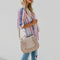 Women Fashion Lapel Long Sleeve Color Striped Print Button Down Shirt Ladie U6Y4