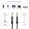 3.5mm Jack Audio Cable 1.2m Stereo Aux Plug Cables With Microphone Handsfre V2D7