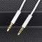 3.5mm Jack Audio Cable 1.2m Stereo Aux Plug Cables With Microphone Handsfre V2D7