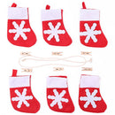 1m Xmas Pull Flag Lucky Socks Pattern Design Happy New Year Christmas Decor J6W4