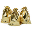 Pack of 100 5inx 7in Heavy Duty Drawstring Organza Jewelry Pouches Wedding  P2L3