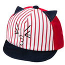 Kids Boys Girls Cute Baby Cartoon Dog Beret Hat Sun Hat Baseball Cap (Blue  T1X4