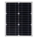 40W 18V Waterproof Mono Solar Panel Dual 12V/5V DC USB Monocrystaline Flexible Solar Charger For Car RV Boat Battery Charger