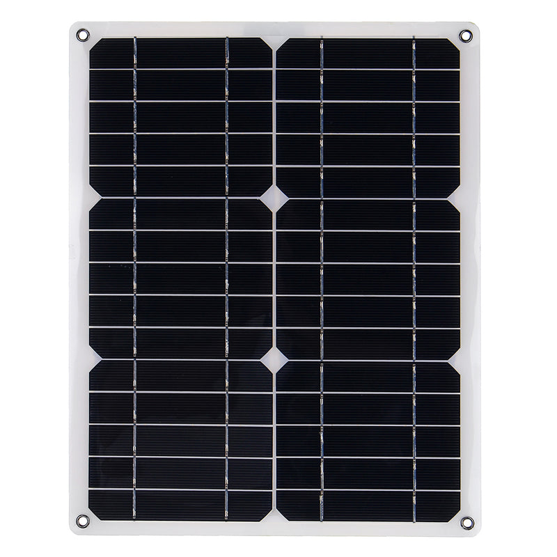 40W 18V Waterproof Mono Solar Panel Dual 12V/5V DC USB Monocrystaline Flexible Solar Charger For Car RV Boat Battery Charger