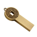 usb flash drives metal 32 gb usb drive Chinese Ancient Coin flash memory st N8B8