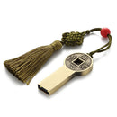 usb flash drives metal 32 gb usb drive Chinese Ancient Coin flash memory st N8B8