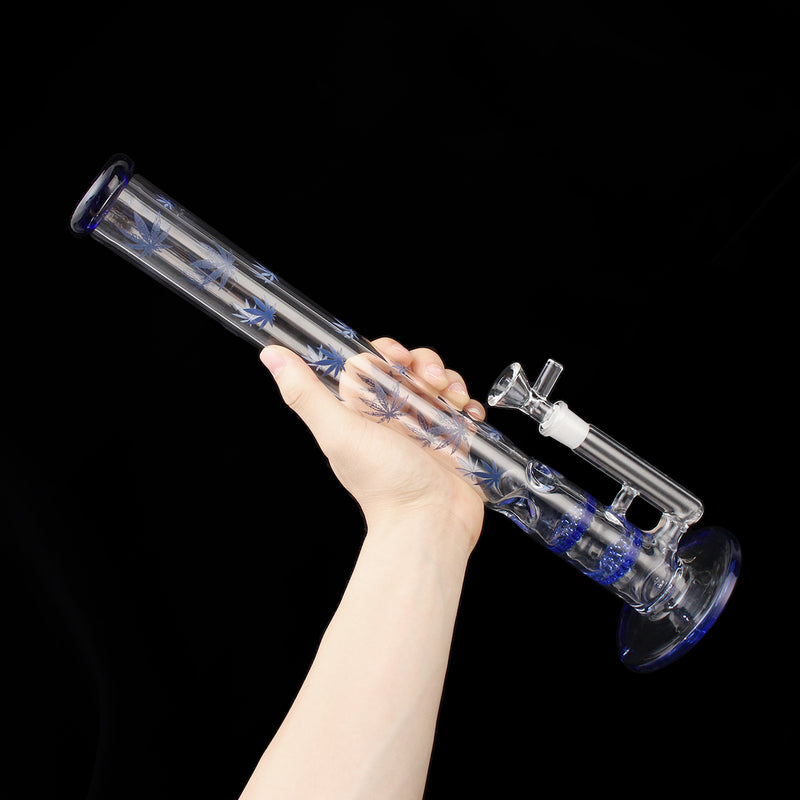 38cm Glass Bongs Water Oil Rigs Glass Bongs Hookah Water Pipe