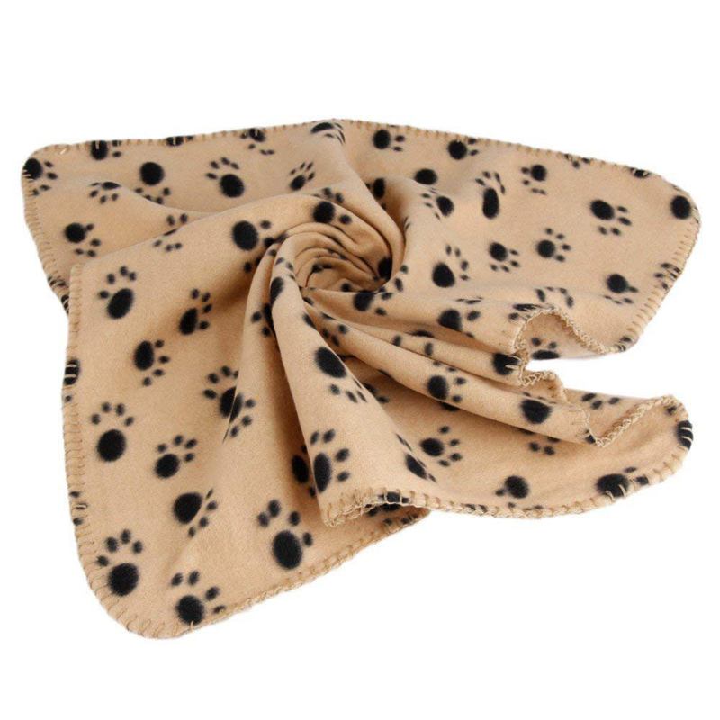 3 x Large Dog Cat Pet Soft Fleece Blankets 70cm X 100cm B9A6