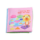 Cute Fruit Style Baby Toys Infant Kids Early Education soft Cloth Books Lea B3Y9