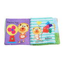 Cute Fruit Style Baby Toys Infant Kids Early Education soft Cloth Books Lea B3Y9