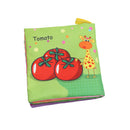Cute Fruit Style Baby Toys Infant Kids Early Education soft Cloth Books Lea K5D2